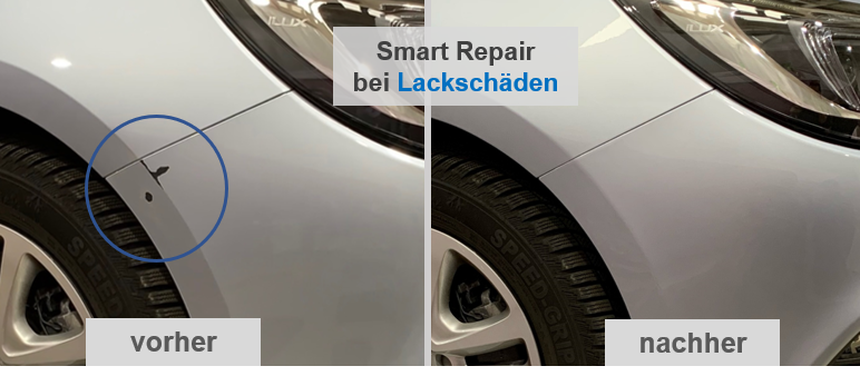 Smart Repair vorher nachher 1